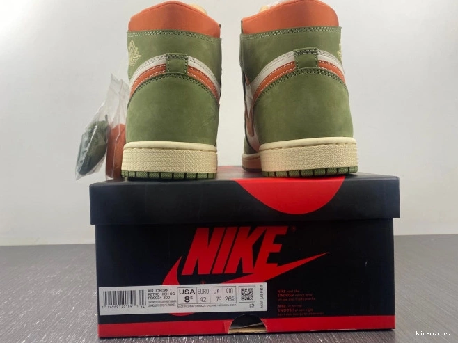 Cheap Jordan Celadon 1 High Craft OG Air FB9934-300 0821